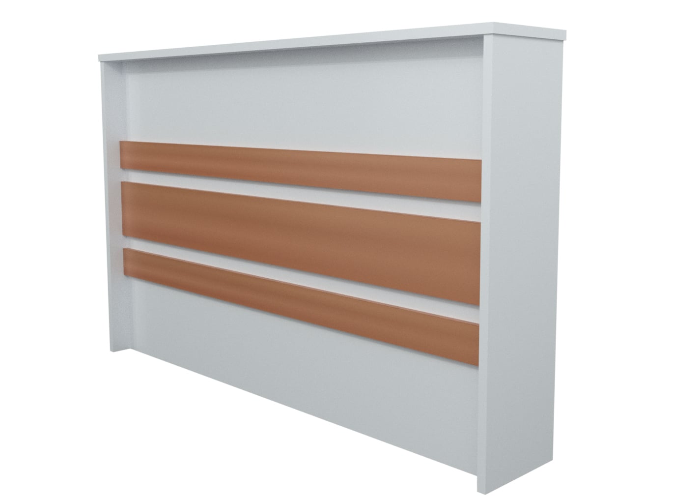 Zealand Linea Reception Front to suit 170cm desk Skara Furniture New Zealand