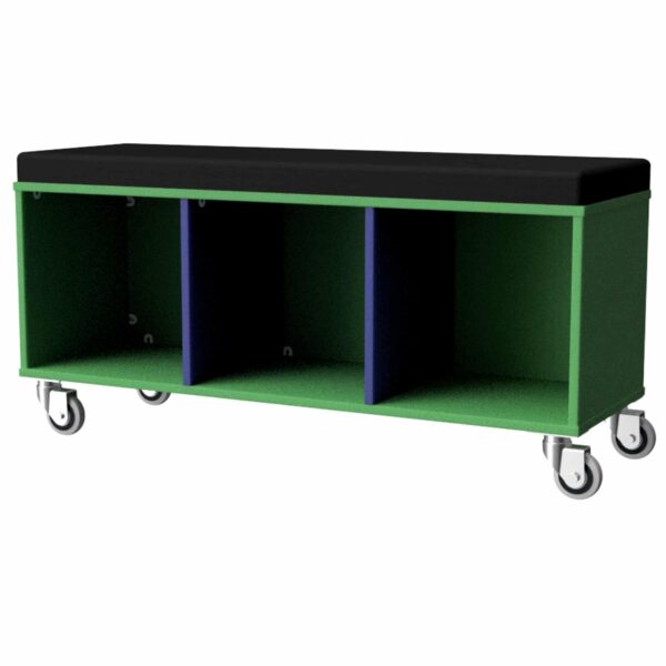 Sit on Trolley Unit 1200w Green Blue 30014 GB Online Furniture NZ