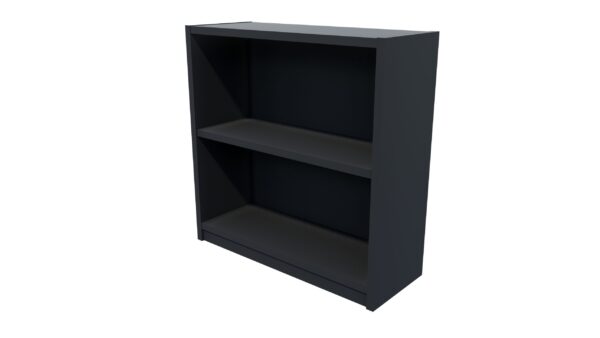 Bookcase 2 Tier Carbon SKU Code 10014 02 scaled Online Furniture NZ