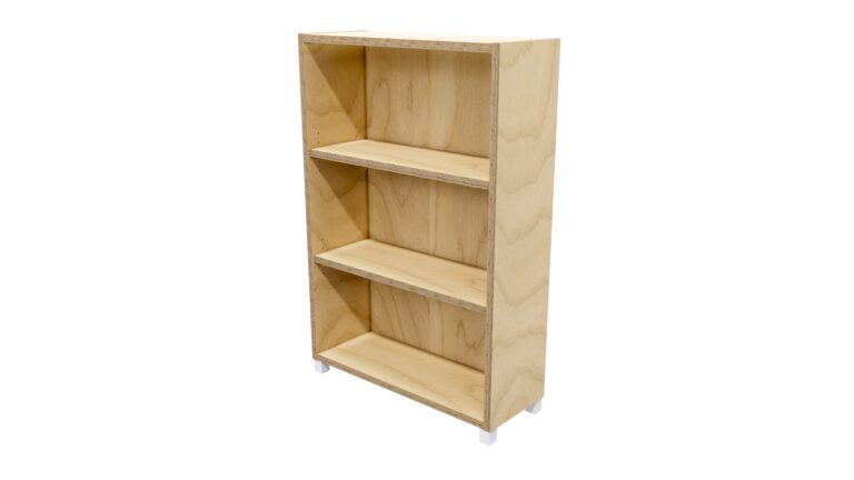 Premium Ply Bookcase 3 Shelves