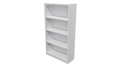 White Bookcase 4 Tier