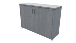 Zealand Office Credenza Cabinet 1200mm New Graphite