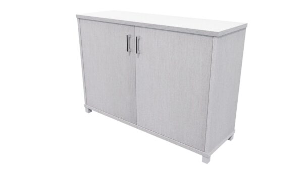 Zealand Office Credenza Cabinet 1200mm Silver Haze