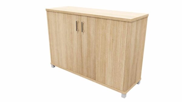 Zealand Office Credenza Cabinet 1200mm Sublime Teak