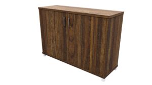 Zealand Office Credenza Cabinet 1200mm Tasman Elm