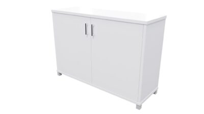 Zealand Office Credenza Cabinet 1200mm White