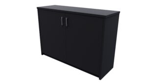 Zealand Office Credenza 1200mm Black