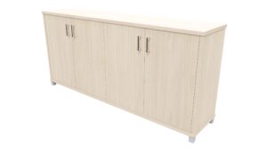 Zealand Office 1800mm Credenza With Feet Aged Ash