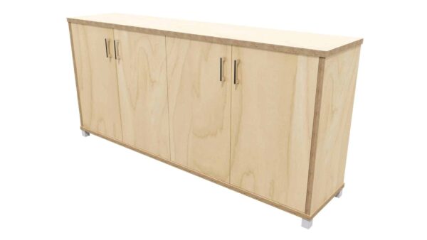 Zealand Office 1800mm Credenza With Feet Premium Ply