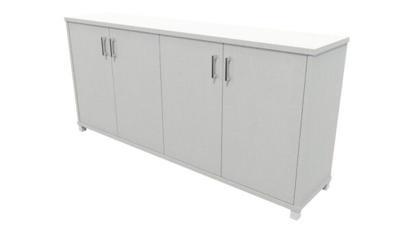 Zealand Office 1800mm Credenza With Feet Seal Grey