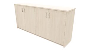 Zealand Office Credenza 1800mm Aged Ash