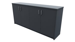 Zealand Office Credenza 1800mm Carbon