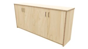 Zealand Office Credenza 1800mm Premium Ply