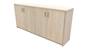 Zealand Office Credenza 1800mm Seasoned Oak