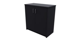 Zealand Office Credenza Storage 800mm Black