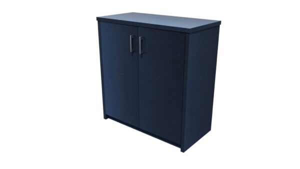 Zealand Office Credenza Storage 800mm Char Blue