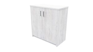 Zealand Office Credenza Storage 800mm Nordic Pine