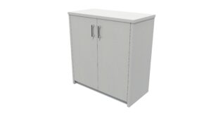 Zealand Office Credenza Storage 800mm Seal Grey