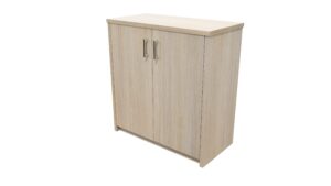 Zealand Office Credenza Storage 800mm Seasoned Oak