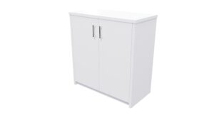 Zealand Office Credenza Storage 800mm White