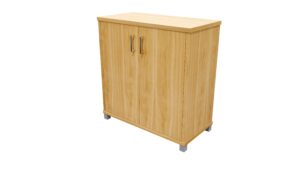 Zealand Office Credenza Storage 800mm NZ Tawa