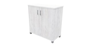 Zealand Office Credenza Storage 800mm Nordic Pine