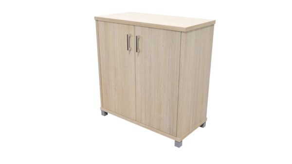 Zealand Office Credenza Storage 800mm Seasoned Oak