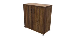 Zealand Office Credenza Storage 800mm Tasman Elm