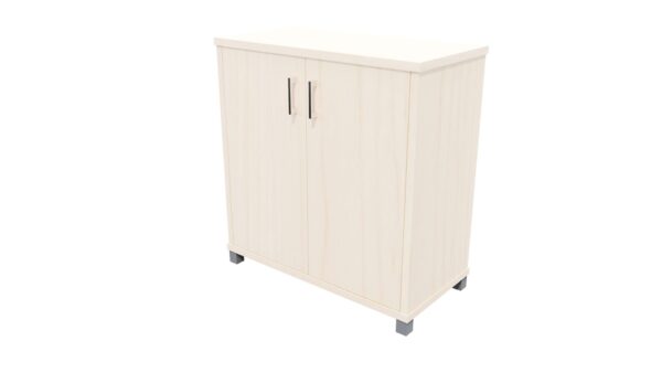 Zealand Office Credenza Storage 800mm Washed Maple