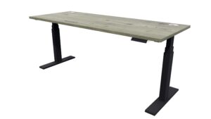 Electric Standing Desk Black Frame Coronet Beach