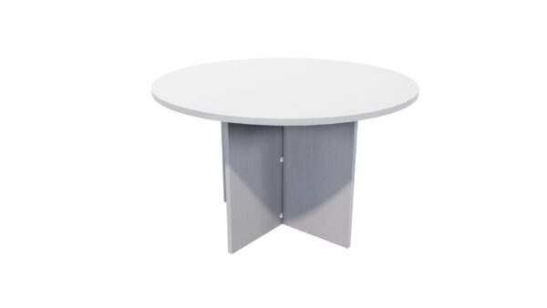 Meeting Table 1200mm Silver Strata SKU Code 10031 19 scaled Online Furniture NZ