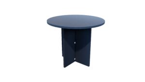 Zealand Office Furniture Char Blue Round Meeting Table