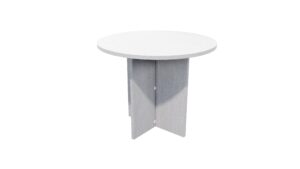 Zealand Office Furniture Silver Haze Round Meeting Table