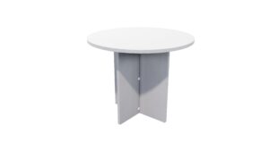 Zealand Office Furniture Silver Strata Round Meeting Table