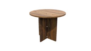 Zealand Office Furniture Tasman Elm Round Meeting Table