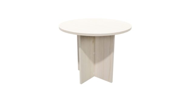 Zealand Office Furniture Washed Maple Round Meeting Table