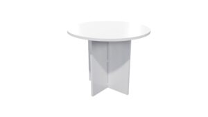 Zealand Office Furniture Round White Meeting Table