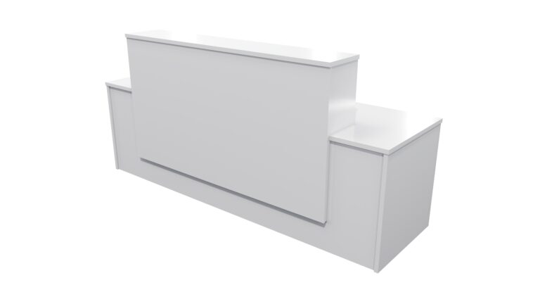 Best Reception Desks from Skara New Zealand 9 Zealand Milford Reception Desk 2400mm - White