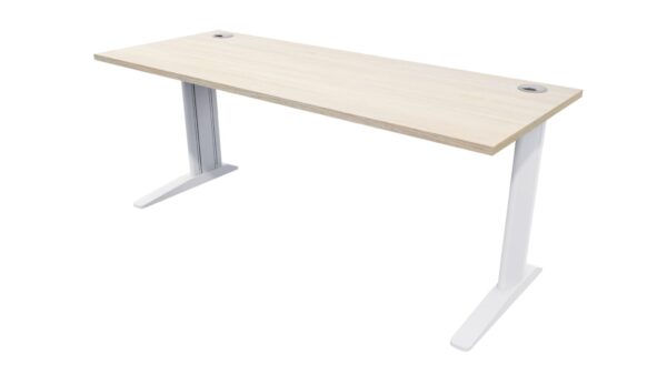 Mirage Desk 1500 x 600mm Seasoned Oak SKU Code 20006 16 scaled Online Furniture NZ