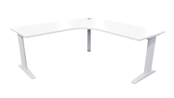 Mirage Workstation 1500 x 600mm White SKU Code 20002 03 scaled Online Furniture NZ