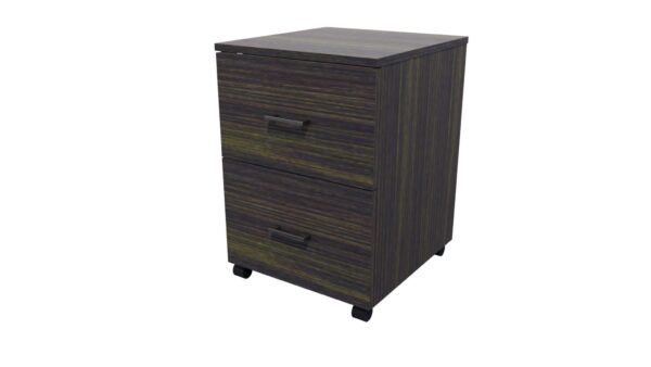 Mobile 2 File drawer Locking Dark Oak SKU Code 10018 04 scaled Online Furniture NZ