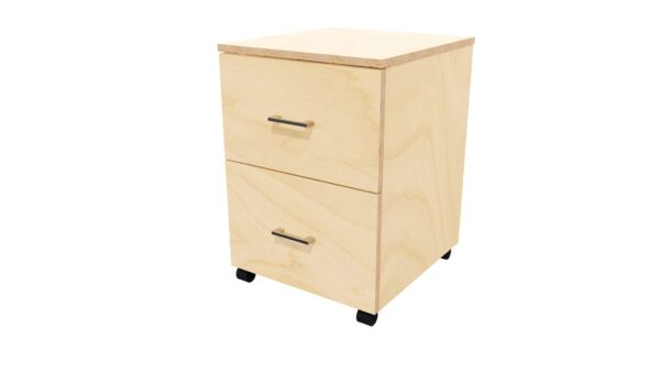 Mobile 2 File drawer Locking Premium Ply SKU Code 10018 14 scaled Online Furniture NZ