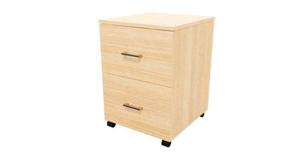 Mobile 2 File drawer Locking Sublime Teak SKU Code 10018 17 scaled Online Furniture NZ