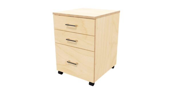 Mobile 3 Drawer Locking Premium Ply SKU Code 10019 14 scaled Online Furniture NZ