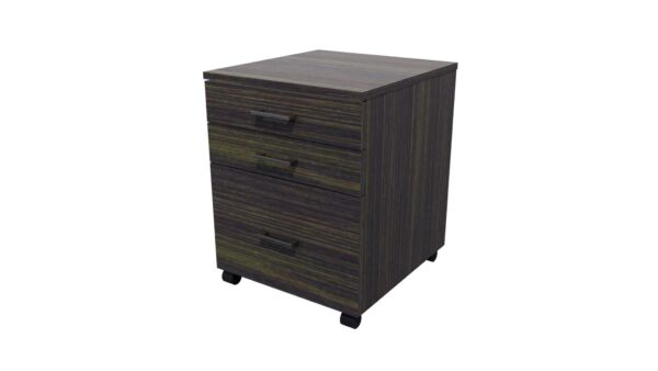 Mobile 3 Drawer Mirage Dark Oak SKU Code 20021 04 scaled Online Furniture NZ