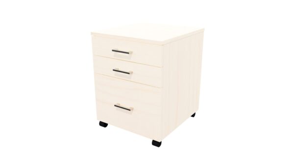 Mobile 3 Drawer Mirage Washed Maple SKU Code 20021 01 scaled Online Furniture NZ