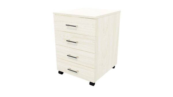 Mobile 4 Drawer Locking Coastal Elm SKU Code 10020 11 scaled Online Furniture NZ