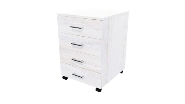 Mobile 4 Drawer Locking Nordic Pine SKU Code 10020 15 scaled Online Furniture NZ