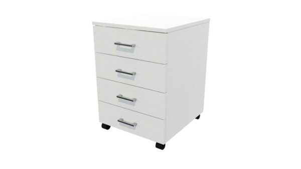 Mobile 4 Drawer Locking Seal Grey SKU Code 10020 18 scaled Online Furniture NZ