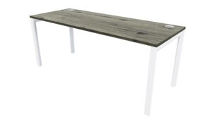 Novah Desk White Frame - Coronet Beach